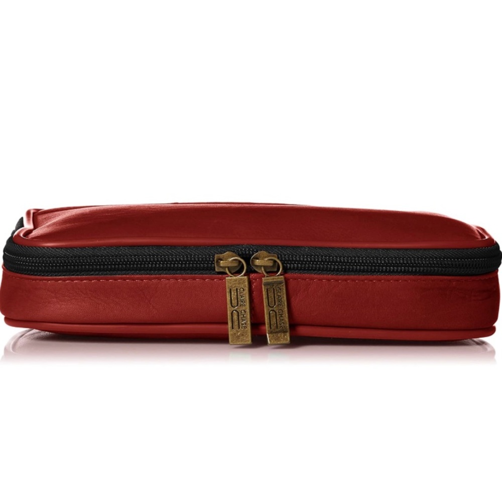 Claire Chase Red Pouch Bag